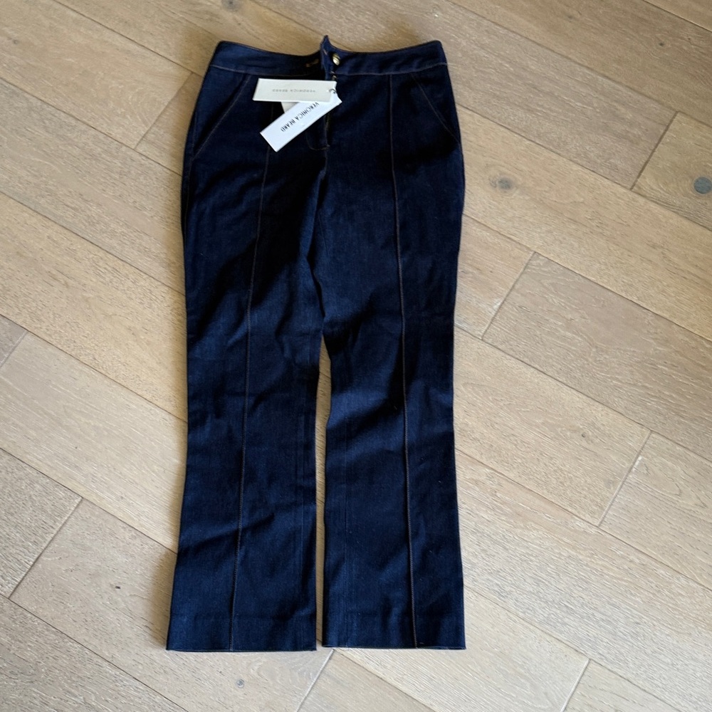 Veronica Beard Navy Trousers